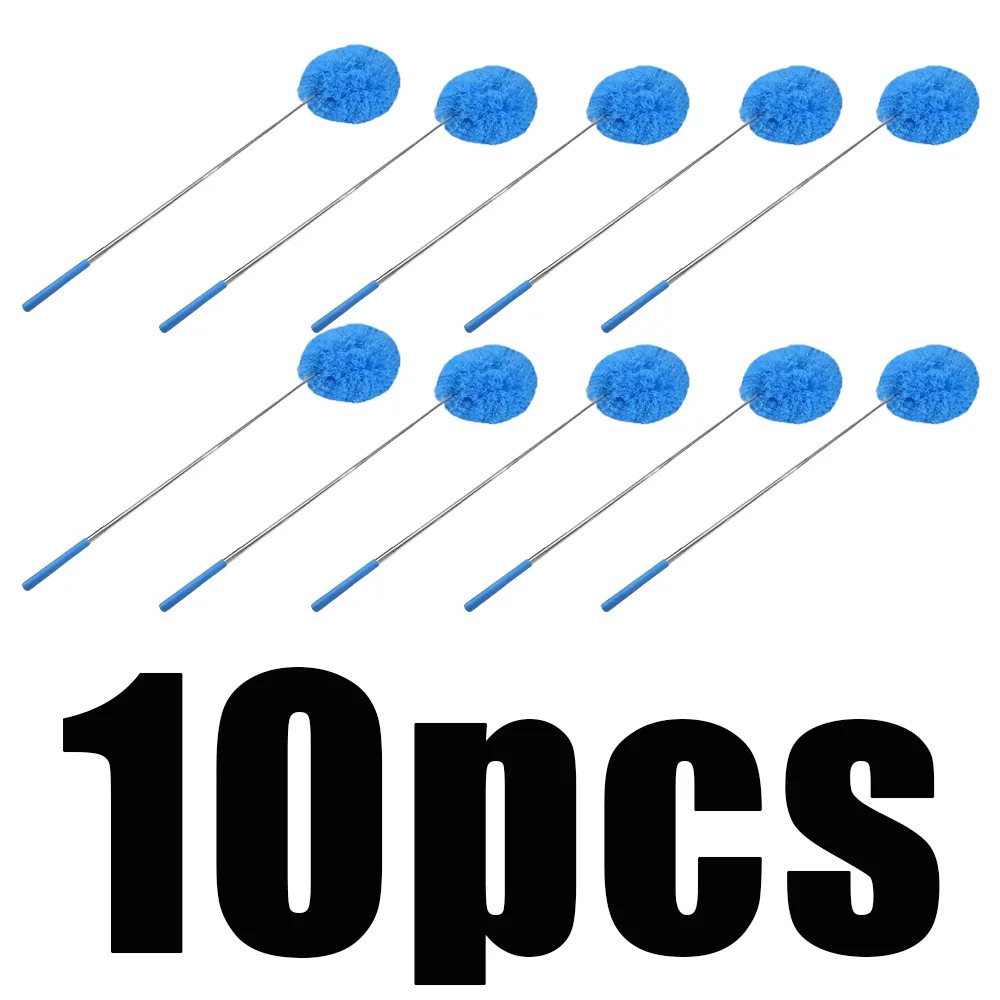 1/3/5/10Pcs Microfiber Ceiling Fan Duster Multifunctional Long Handle Effortless