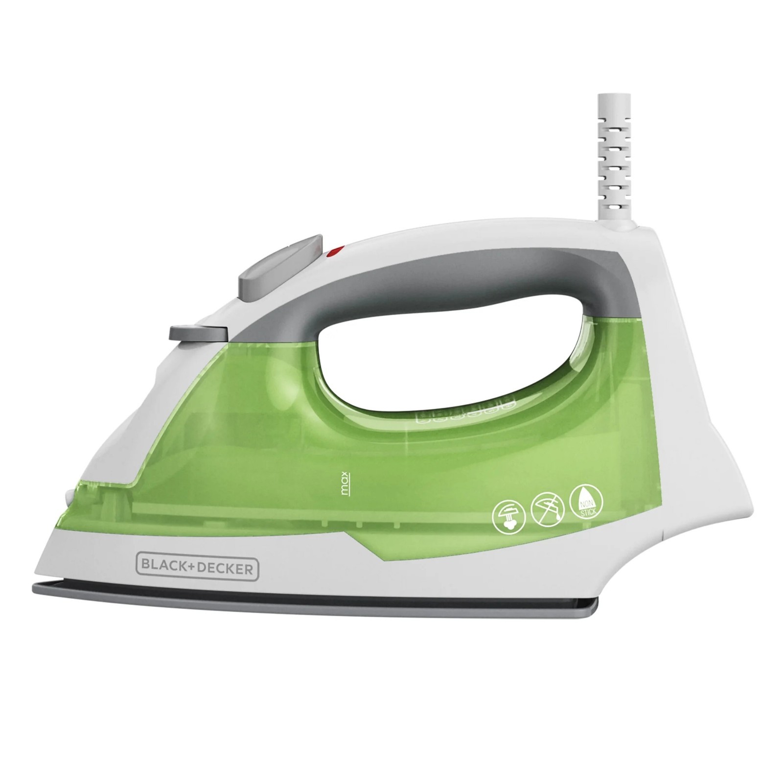 Professional Steam Iron Clothes Nonstick With Compact Garment Portable Anti-Drip