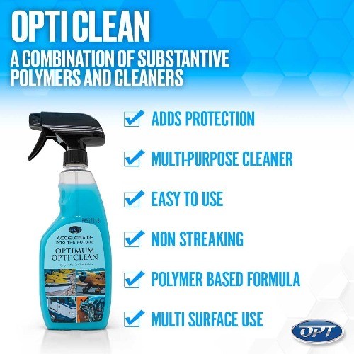 Opti-Clean Waterless Wash and Wax – Concentrated Wa Size: 32 Ounce (Pack of 1)