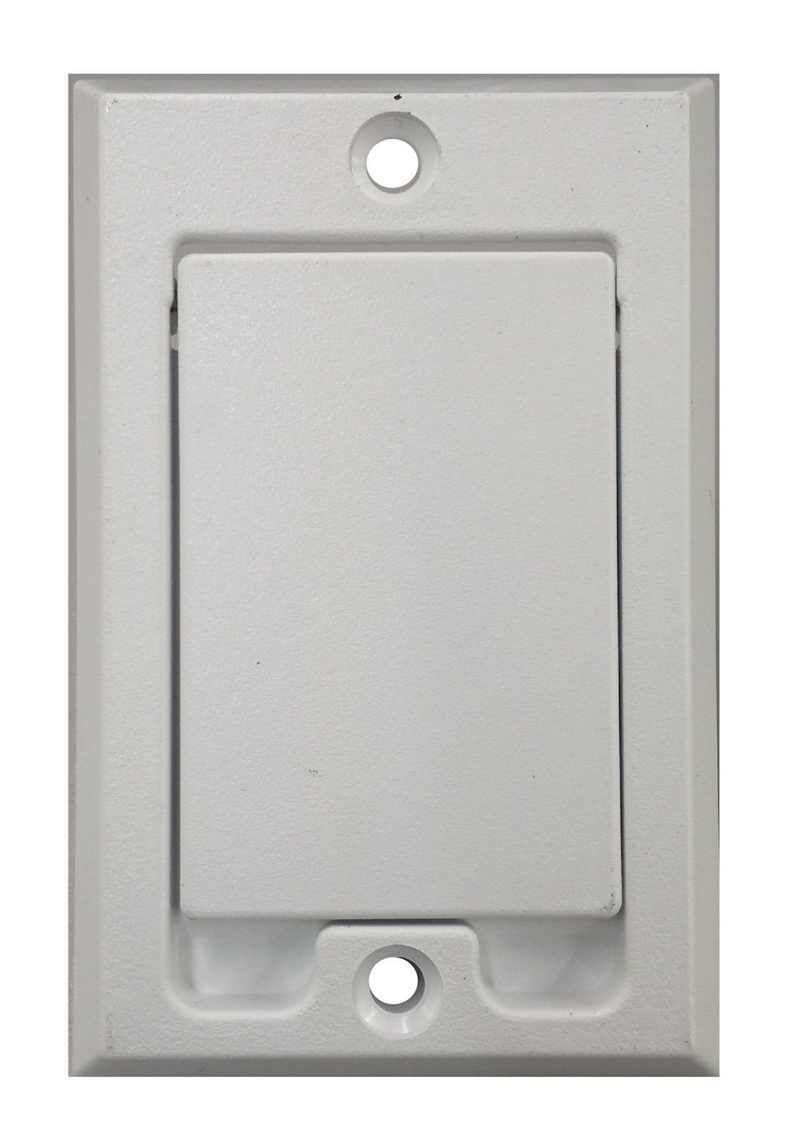 Central Vacuum Square Door Inlet Wall Plate White for Nutone Beam VacuFlow – …