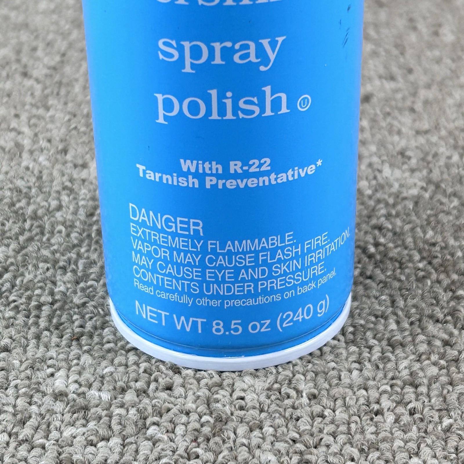 Hagerty Silversmiths Spray Polish Aerosol 8.5 oz With R-22 Tarnish Preventer