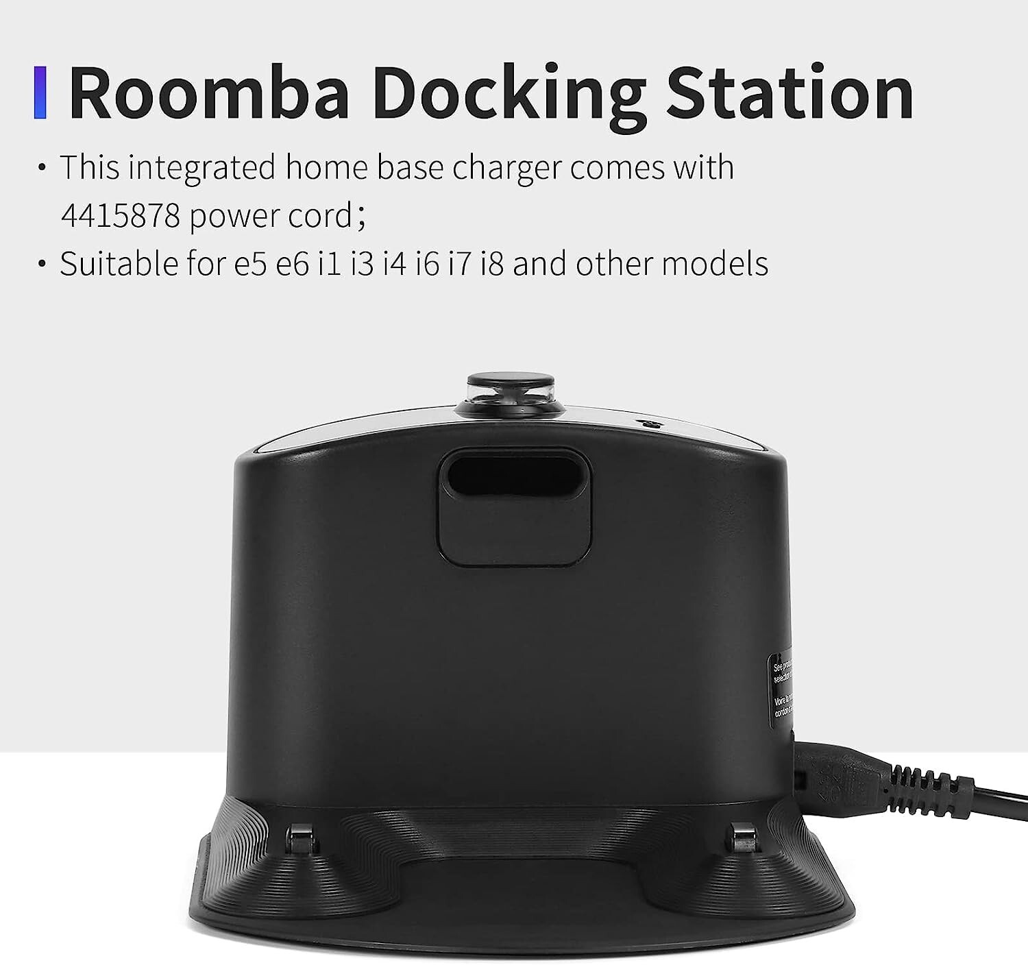 Durable Roomba Docking Station – Replacement for 500 to 900 Series Models