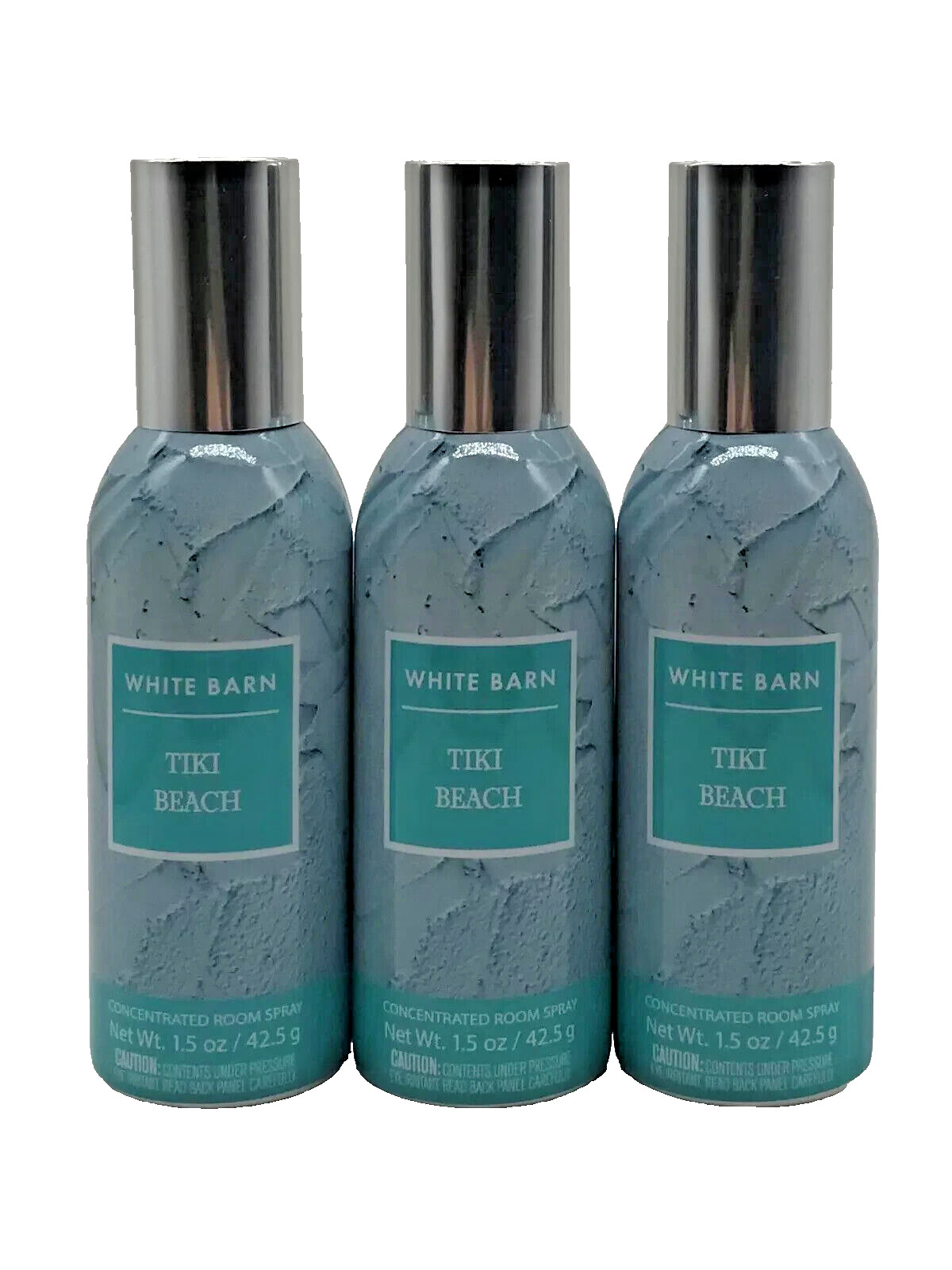 3x Bath and Body Works TIKI BEACH Home Fragrance Room Spray 1.5 oz each HTF