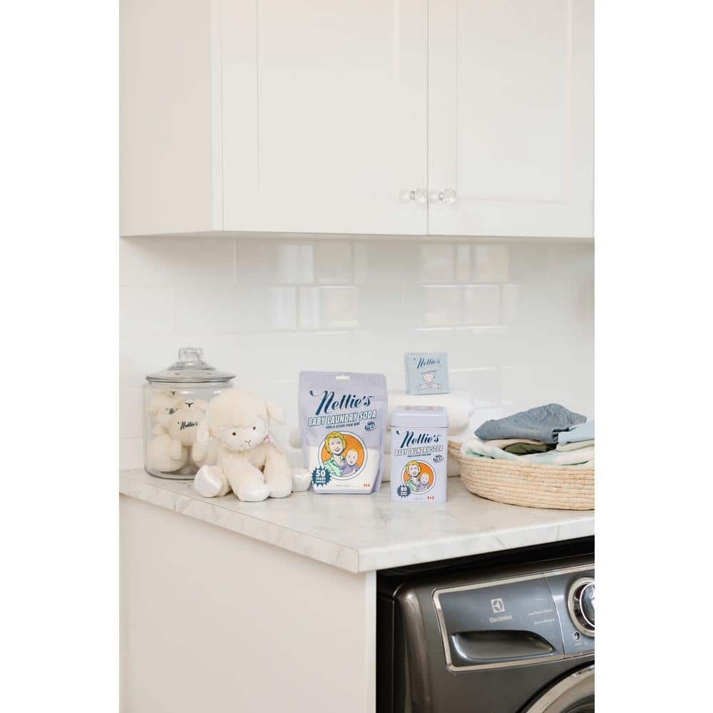 Fragrance Free Powder Laundry Detergent Pouch, Baby Safe, 1.6 Lbs.