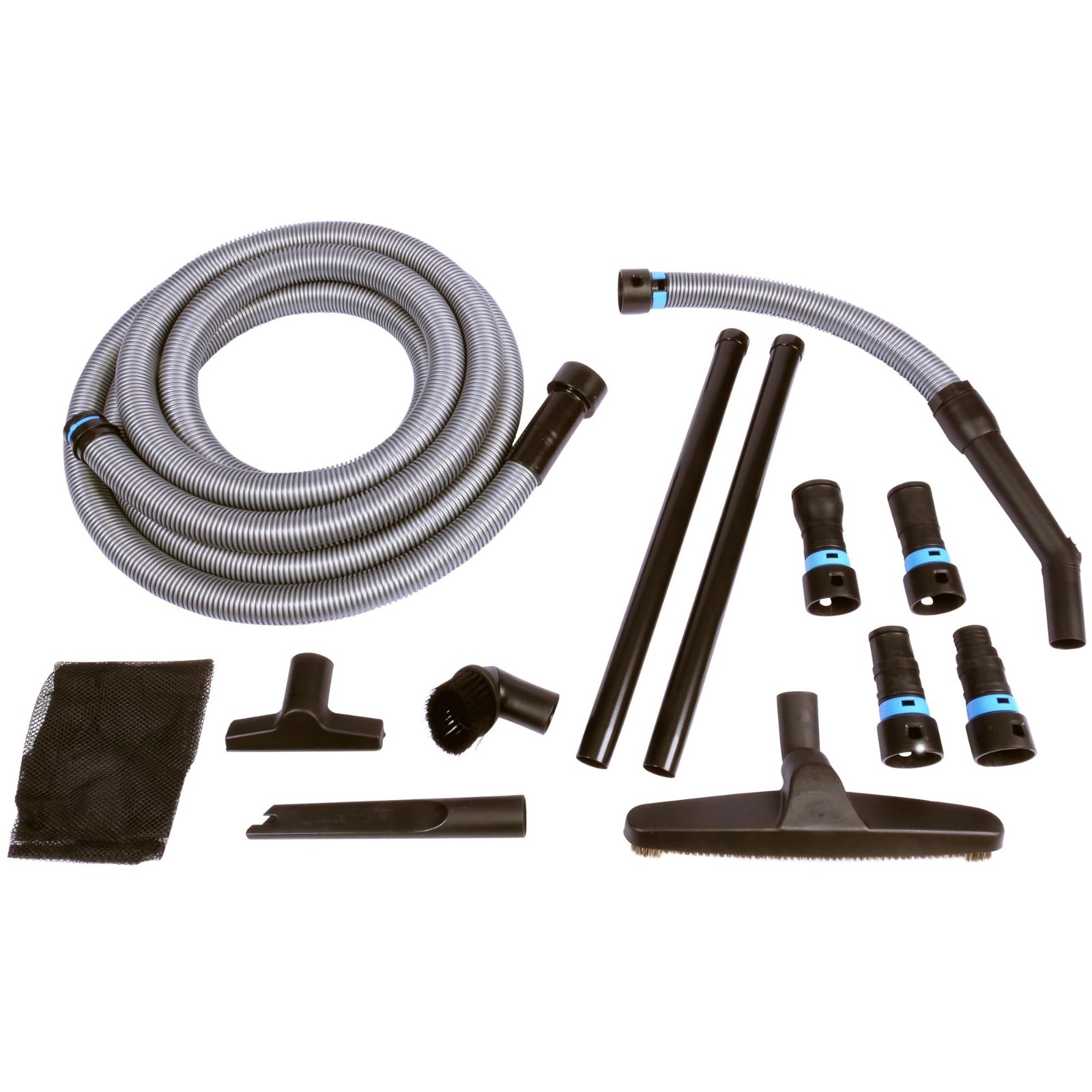 Multi-Brand Power Tool Dust Collection Adapter Set & 20ft Hose for Wet/Dry Vacuu