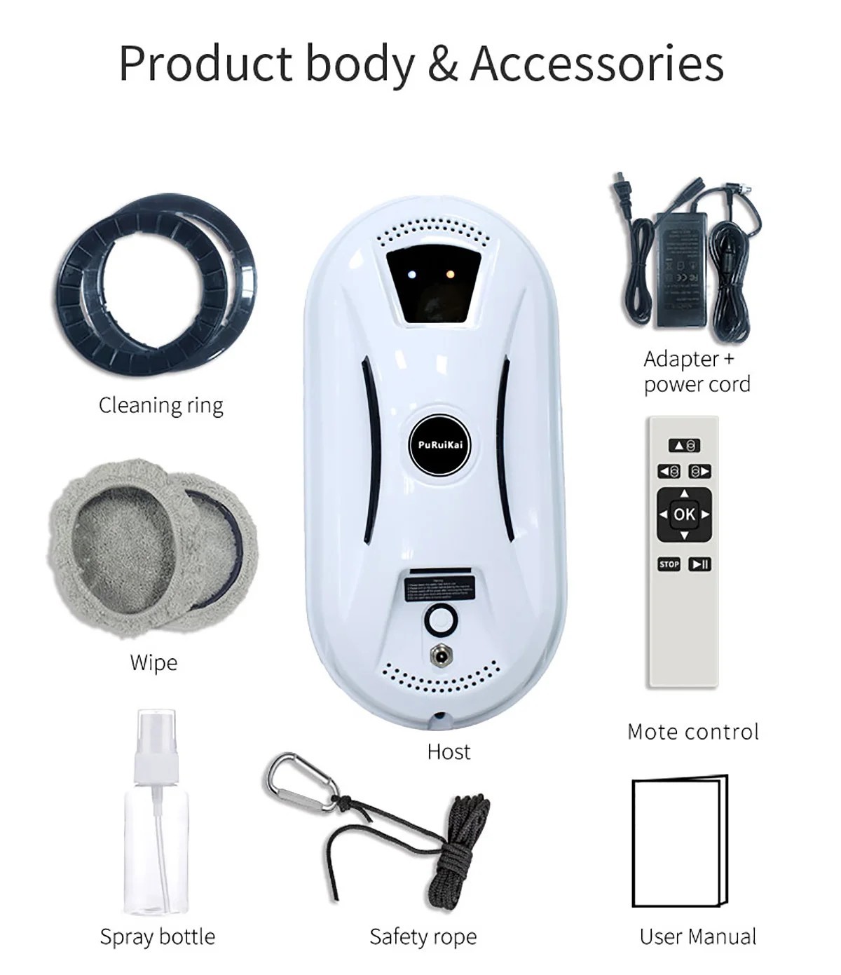 Ultra thin Robot vacuum cleaner window cleaning robot window cleaner electric