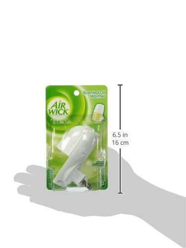 Air Wick Scented Oil Warmer, White, 360° Fragrance Diffusion, 5 Settings