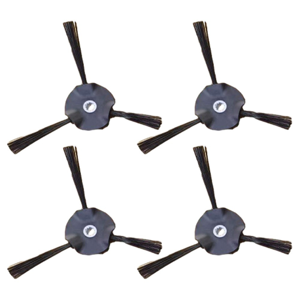 For Shark Side Brushes ABS+nylon Side Brush 4Pcs Black Brand New For Shark