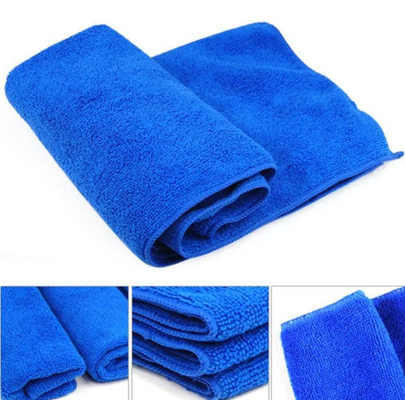 20pcs Microfiber Cleaning Towels for Car Wash & Household Use – NEW