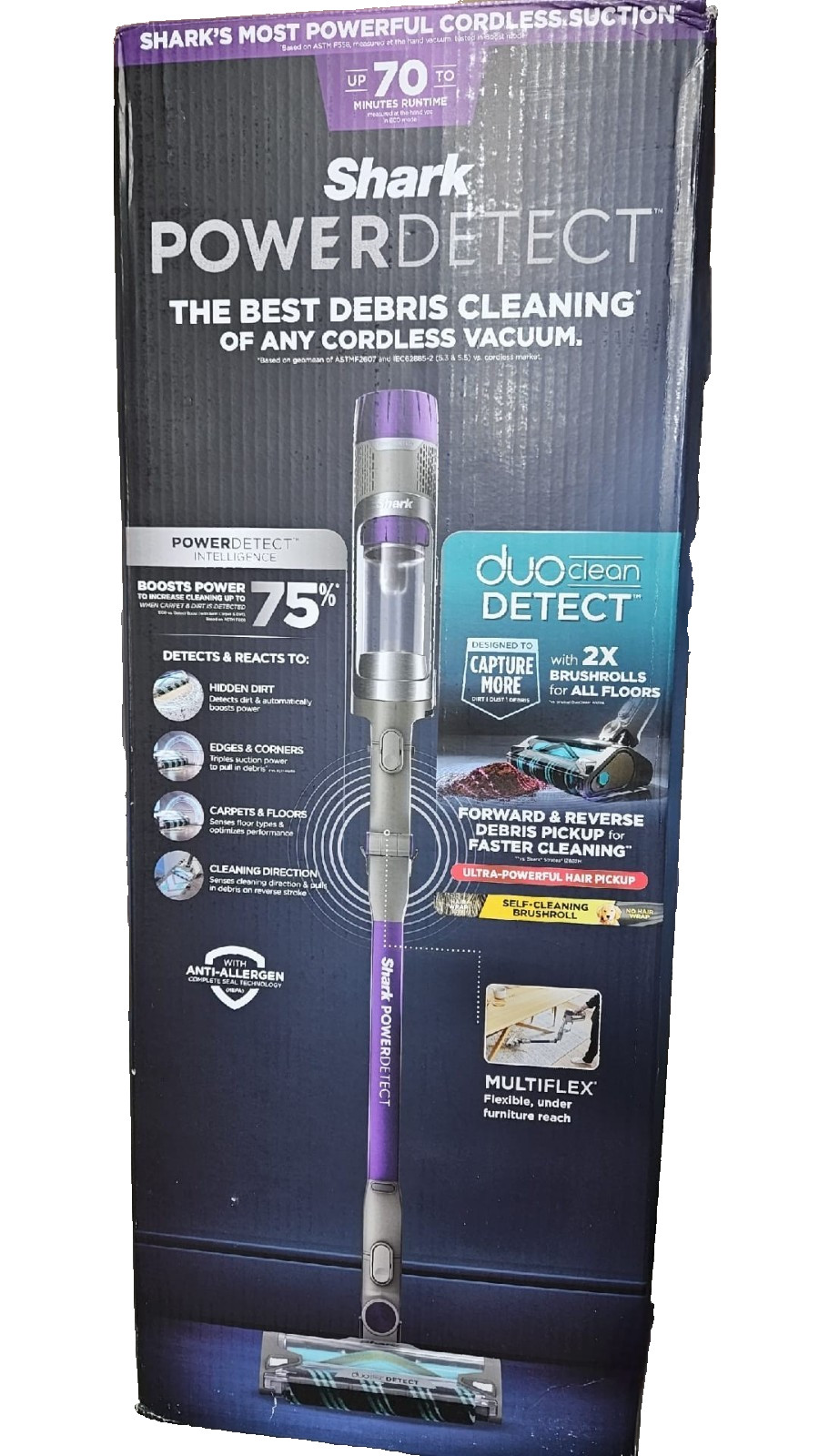 Shark IP1251 Powerdetect Cordless Stick Vacuum – Pre Owned – Great Condition
