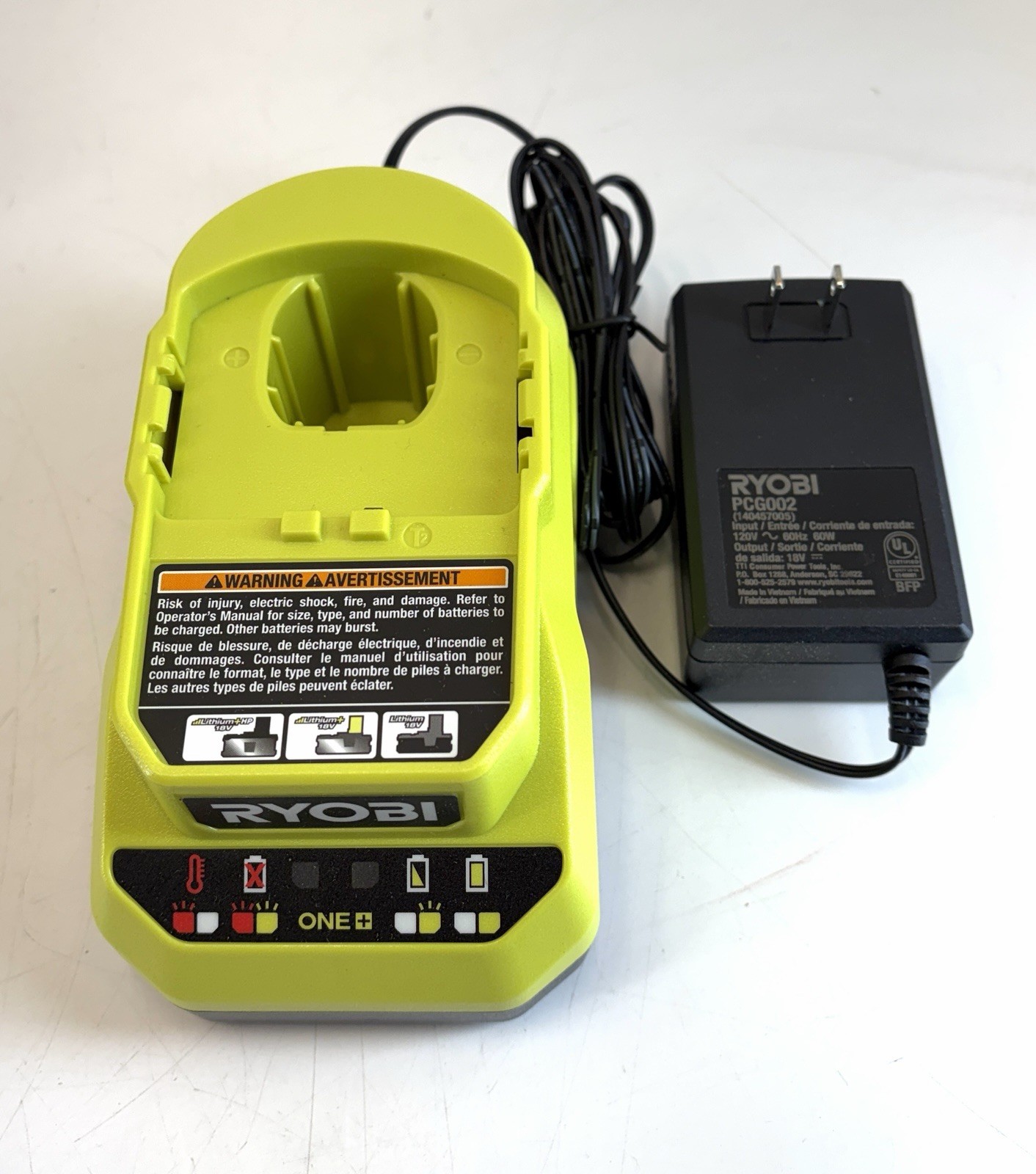 Ryobi One+ HP 18V Pet Stick Vacuum With 4 Ah Battery And Charger PBLSV716K