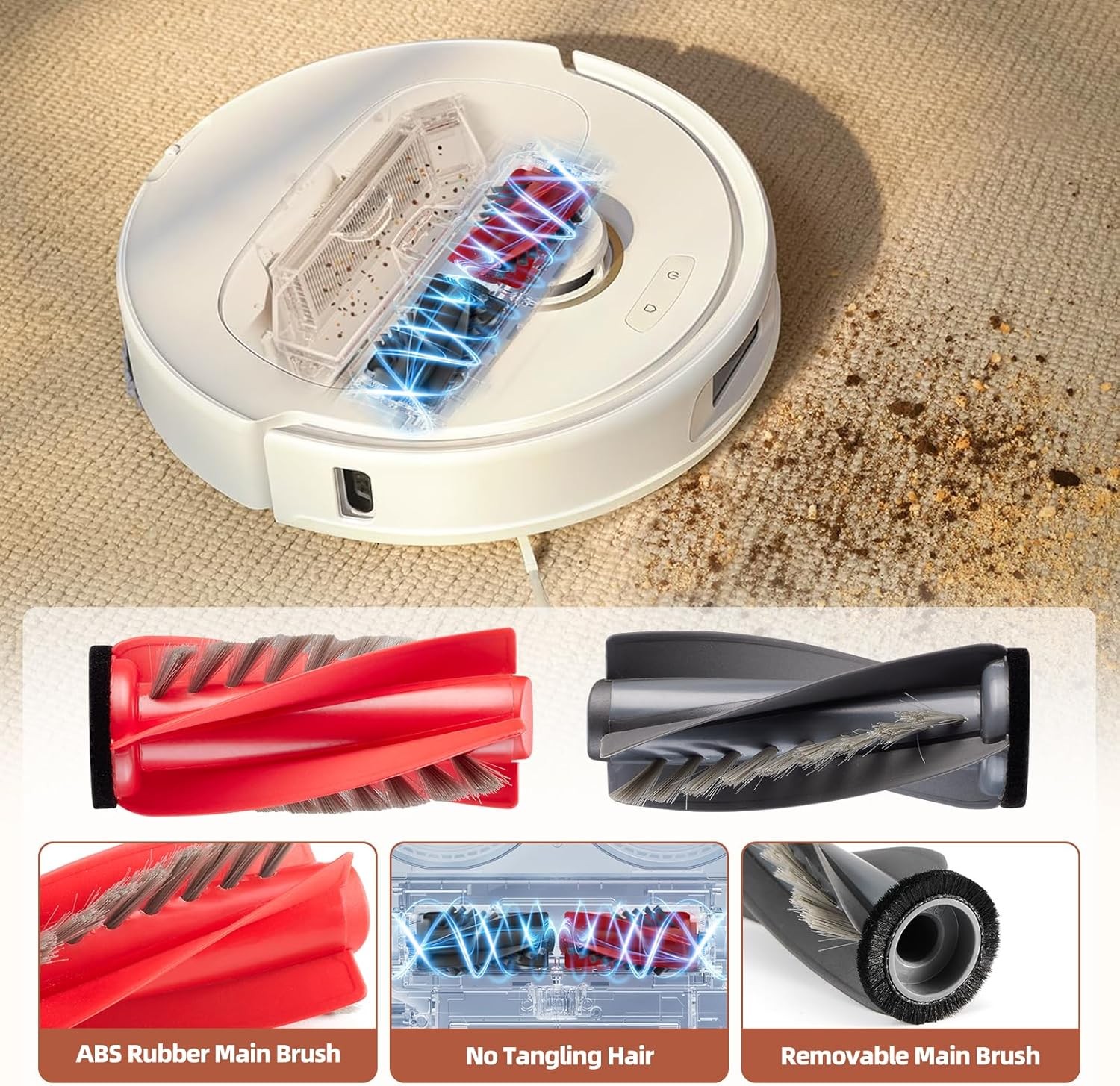 28 Pack Accessories for Roborock Qrevo S5V Qrevo Curv Qrevo Curv S5X Qrevo Edge