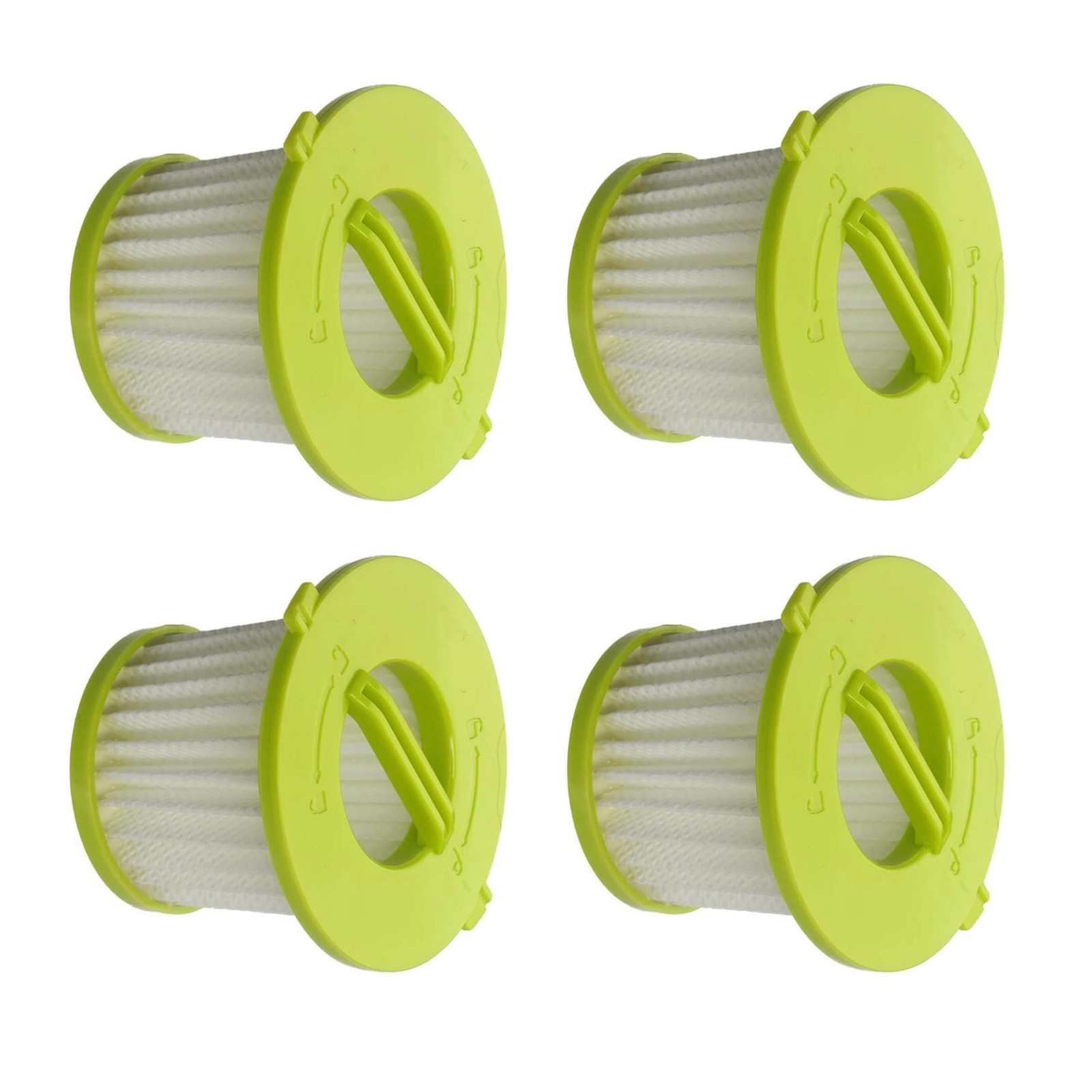 4 Pack Fine Dust Filter For Ryobi HART Hoover Hand Vacuum PCL700 PCL704 PCL705