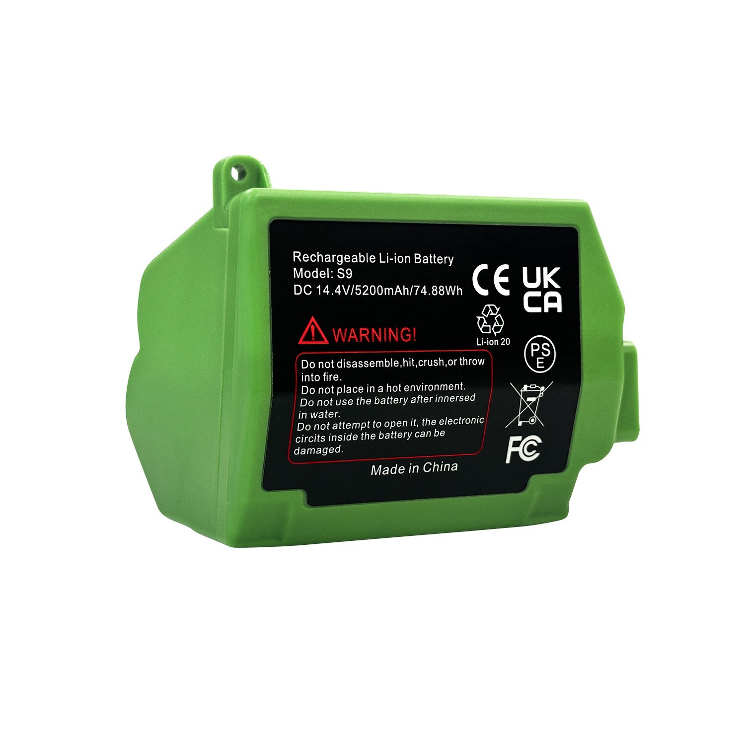 ABL-B Battery 74.88wh 14.4V For iRobot Roomba S9 / S9+ S9550 9550 Robot Vacuum