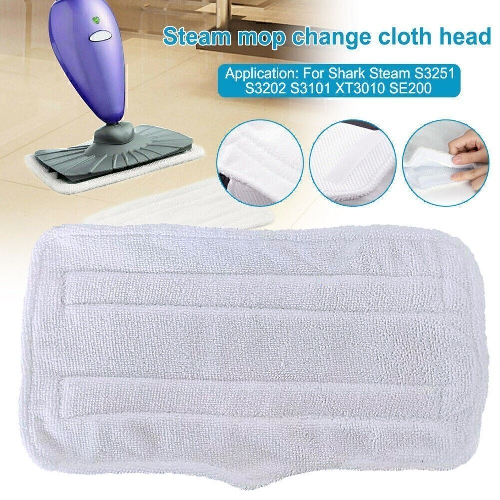 1-10PCS Microfiber Replacement Pads For Shark Steam Mop S3251 S3202 XT3010