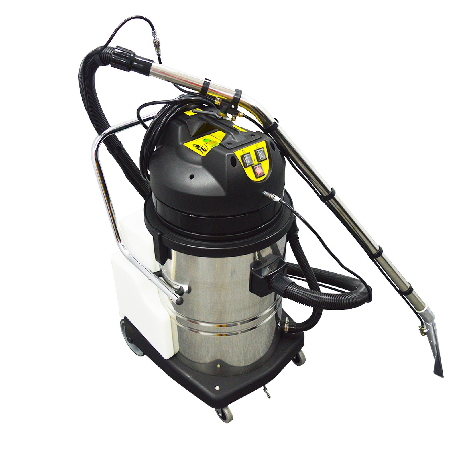 110V 2.7HP 3 in 1 80L Carpet Extractor Machine Wet/Dry Vacuum Cleaner