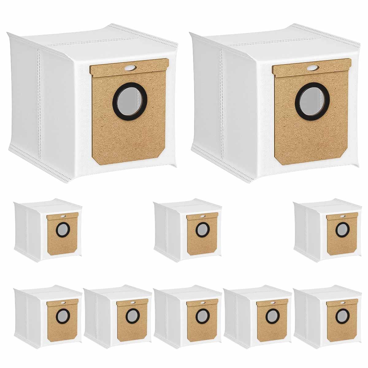 10 Pack Replacement Dust Bags for Eufy L60 / L60 SES / L50/ L50 SES Robot Vacuum