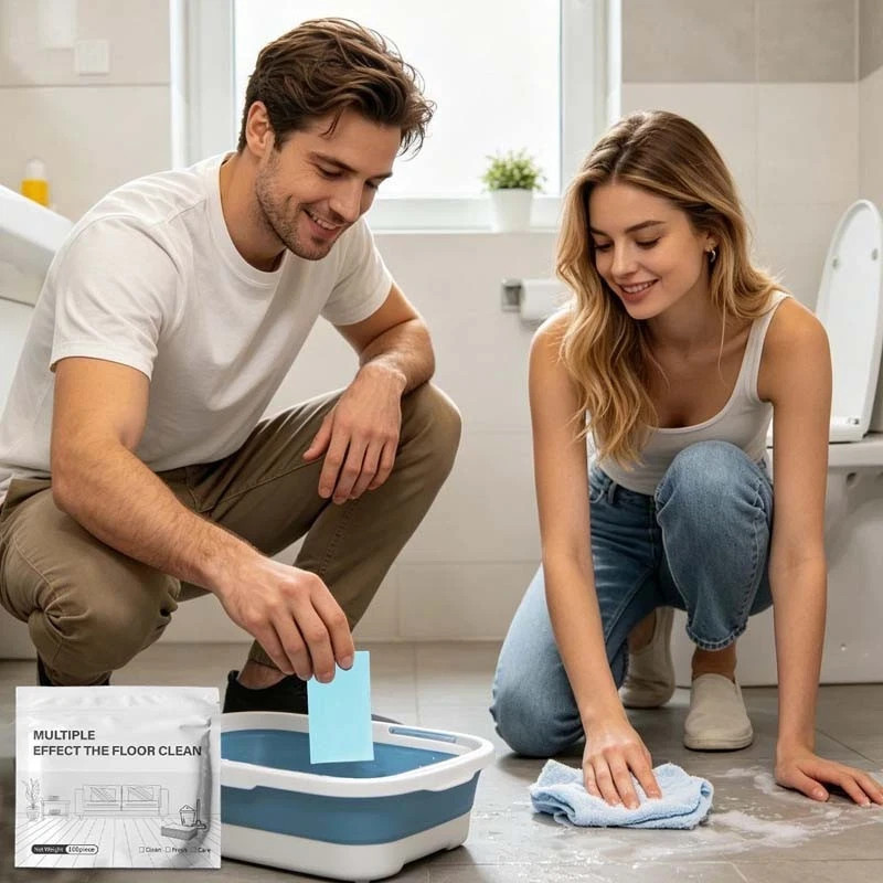 100pcs Multi-Surface Floor Cleaning Sheets Multiple Effect Floor Cleaner Wipes