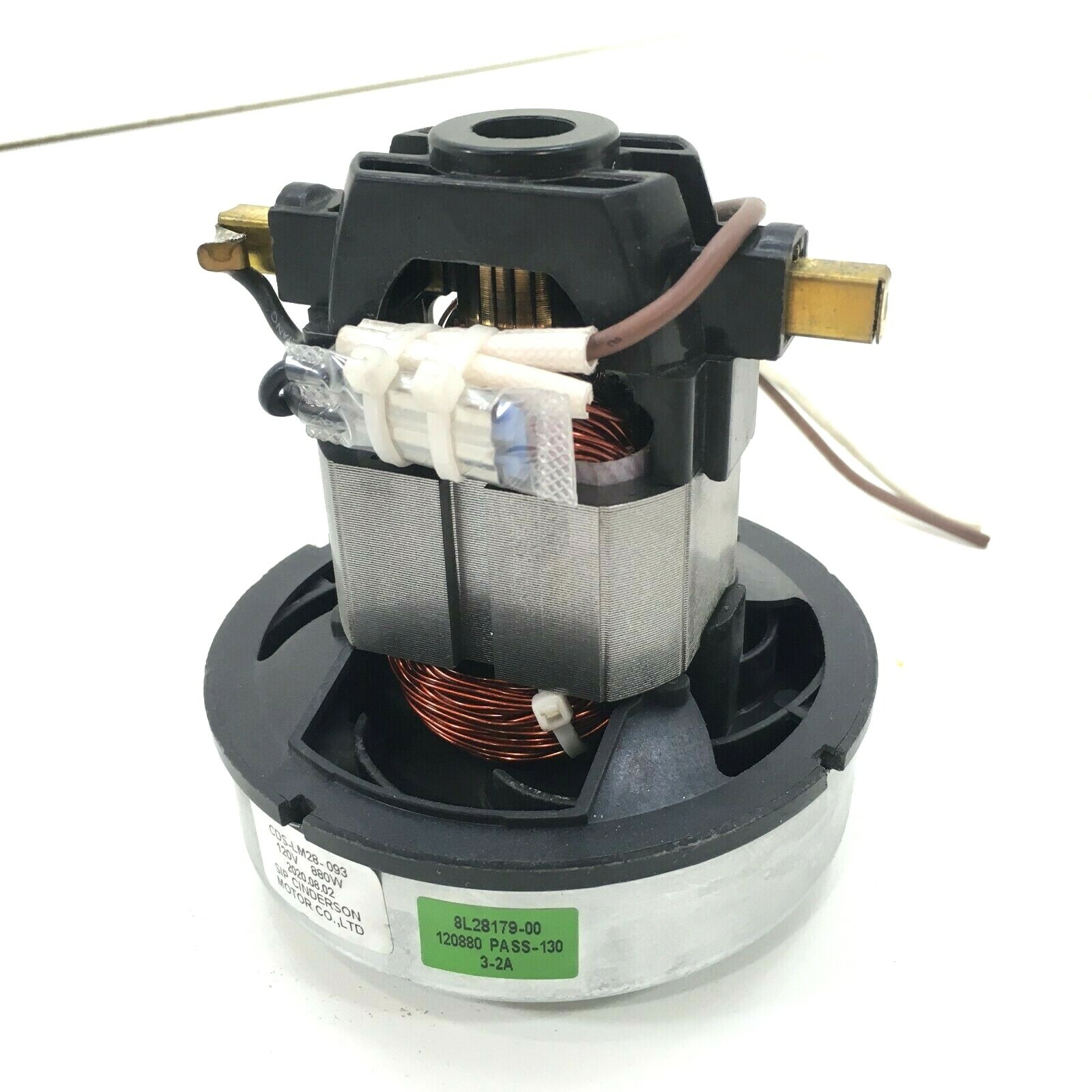 Shark LA502 LA500 Vacuum SMALL 120V 880W MOTOR ENGINE OEM Part # CDS-LM28-093