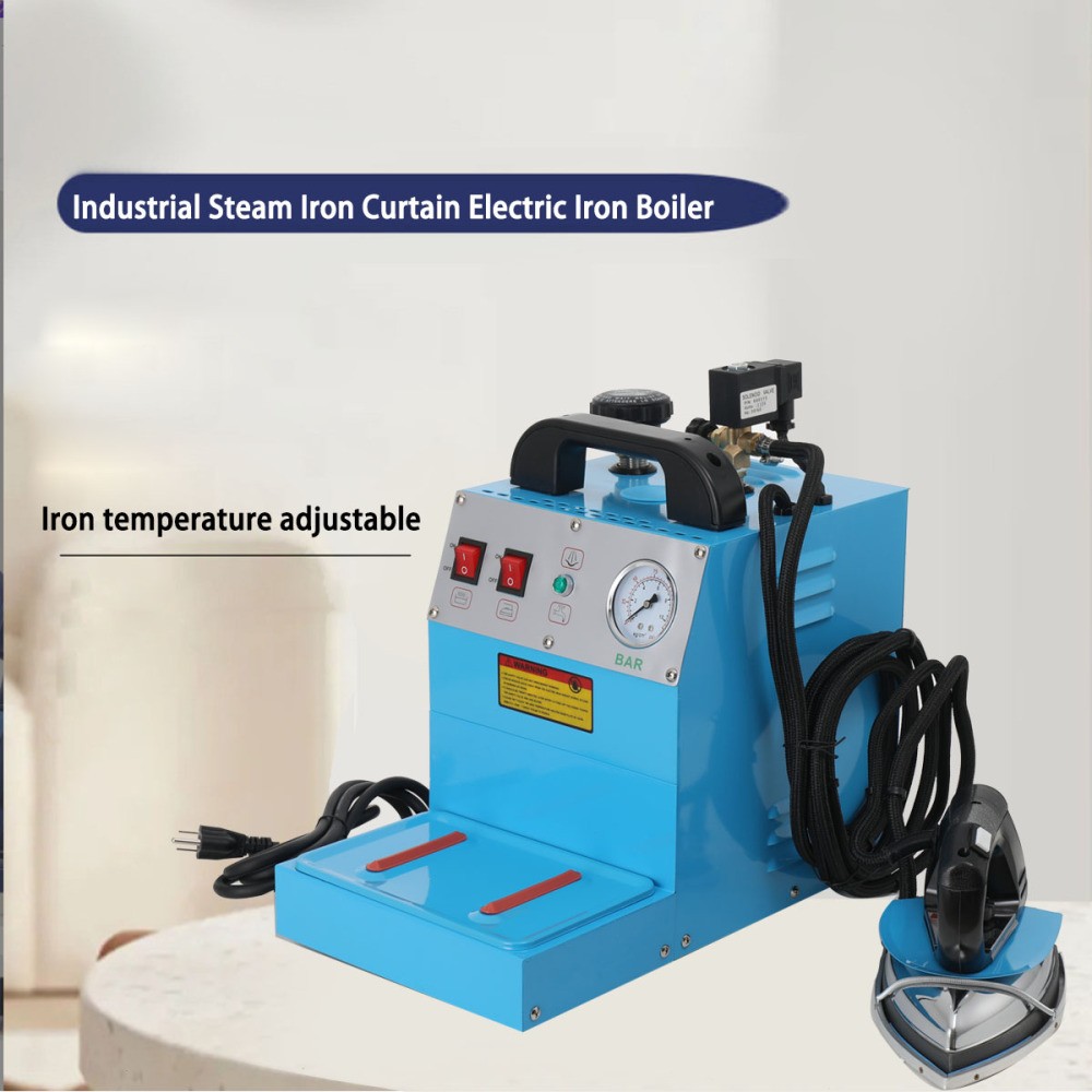 110V Industrial Steam Iron & Boiler Station – 1600W Professional Ironing System