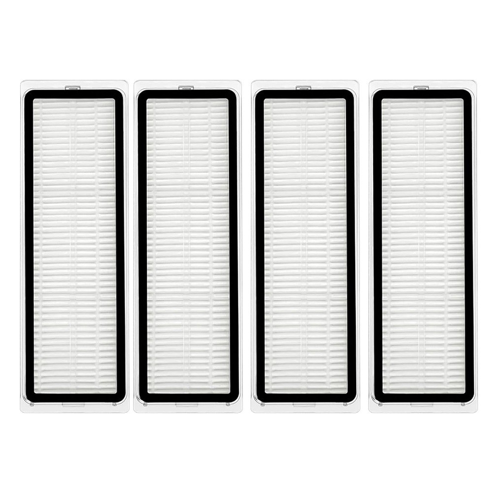 For DREAME D20 Plus Compatible 4 Filter Kit for Robot Vacuum Cleaner Use