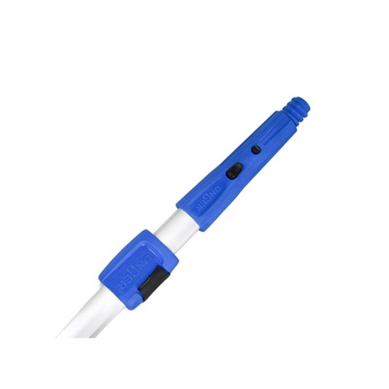 Unger 962720 Silver/Blue Aluminum Extension Pole 4 to 8 ft. L with Plastic Tip
