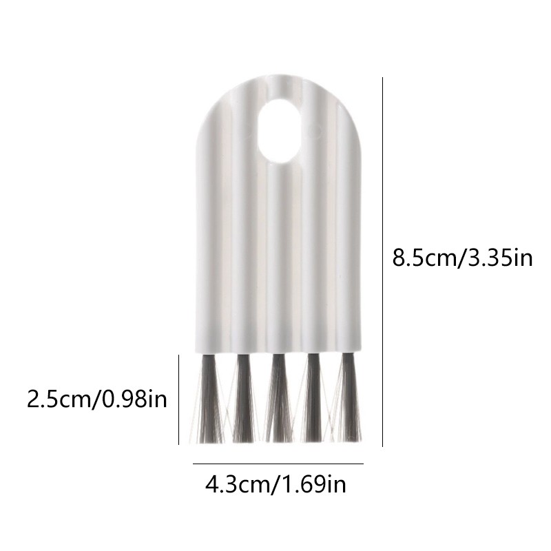 1Pc Small Gap Groove Brush Household Window Door Track Cleaning Tool