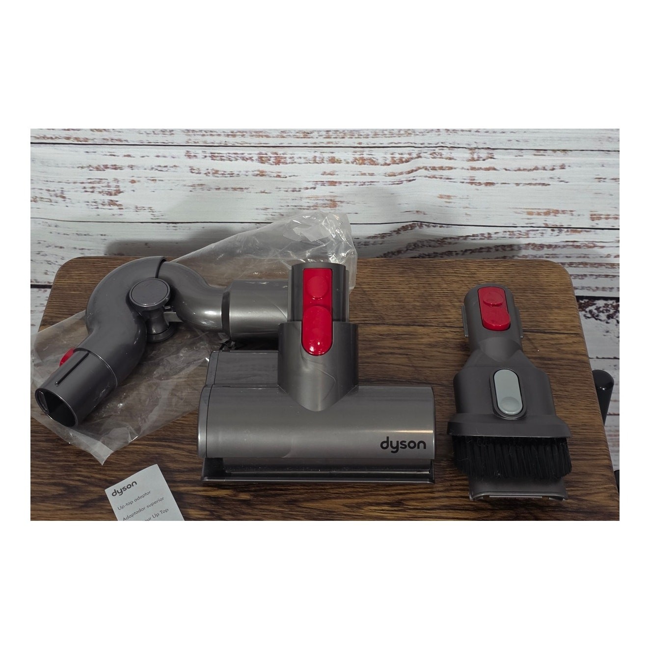 Dyson Mini Motorized Tool 158685 w/ Up-Top adaptor Hose brush V7 V8 V10