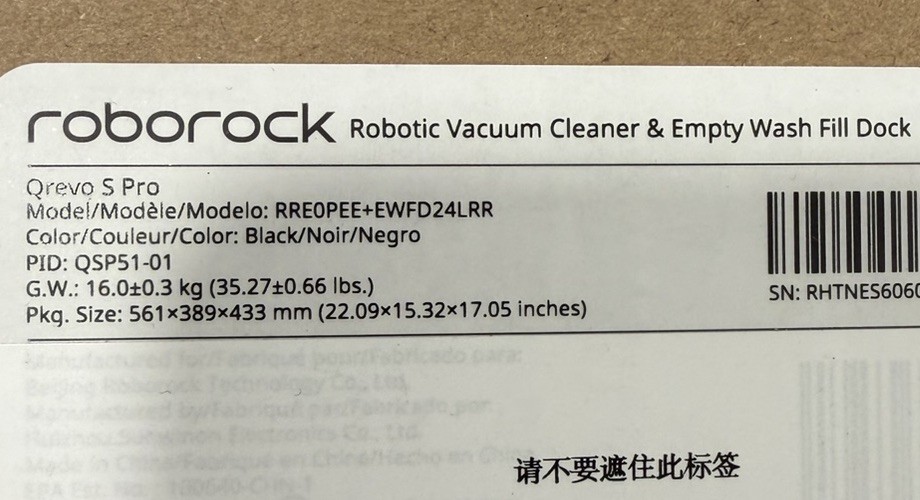 roborock 2026 New Qrevo S Pro Robot Vacuum and Mop, 18,500Pa Suction
