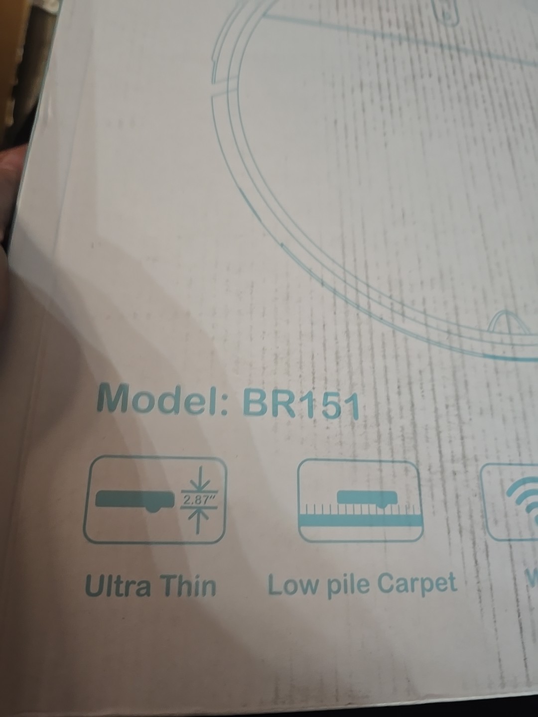 MAMNV BR151 Robot Vacuum and Mop Combo with APP/Remote