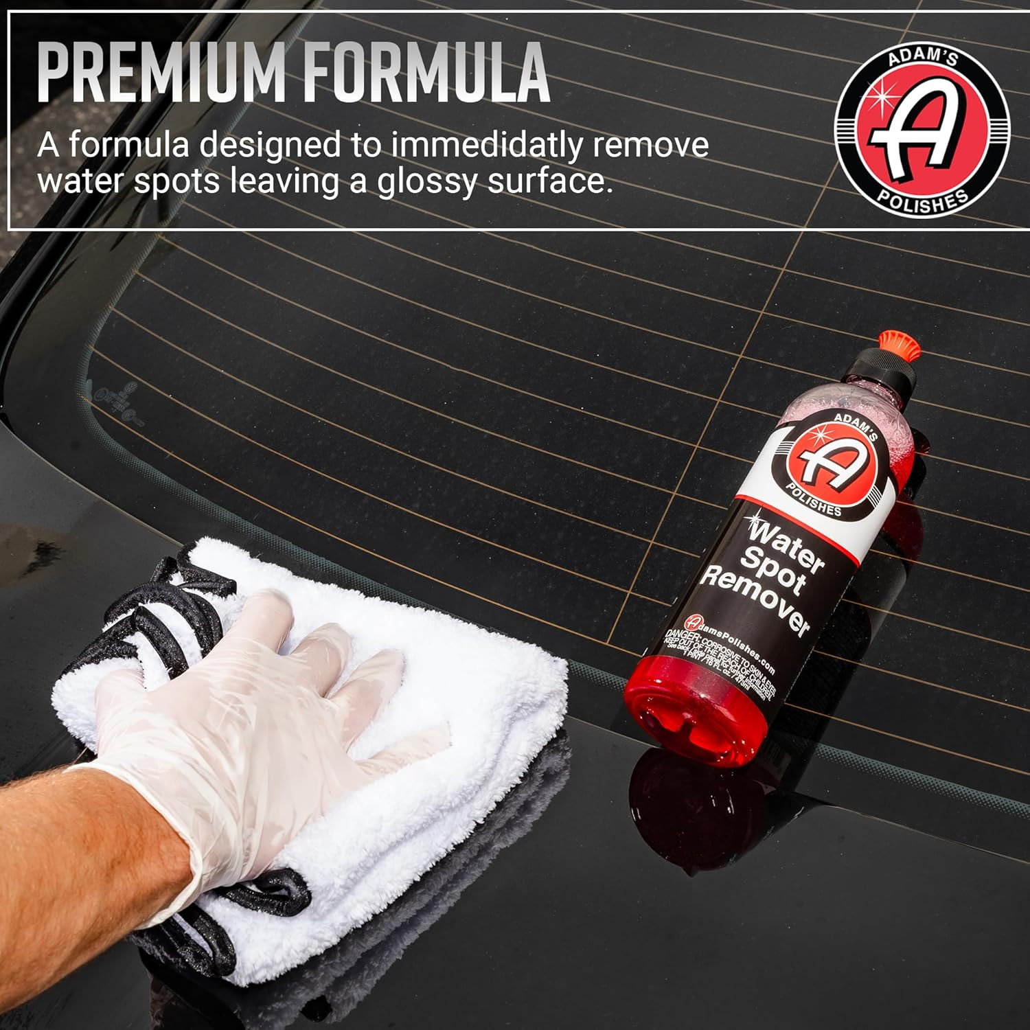 Professional Water Spot Remover Thickened Formula For Cars Boats Glass 16 Fl Oz