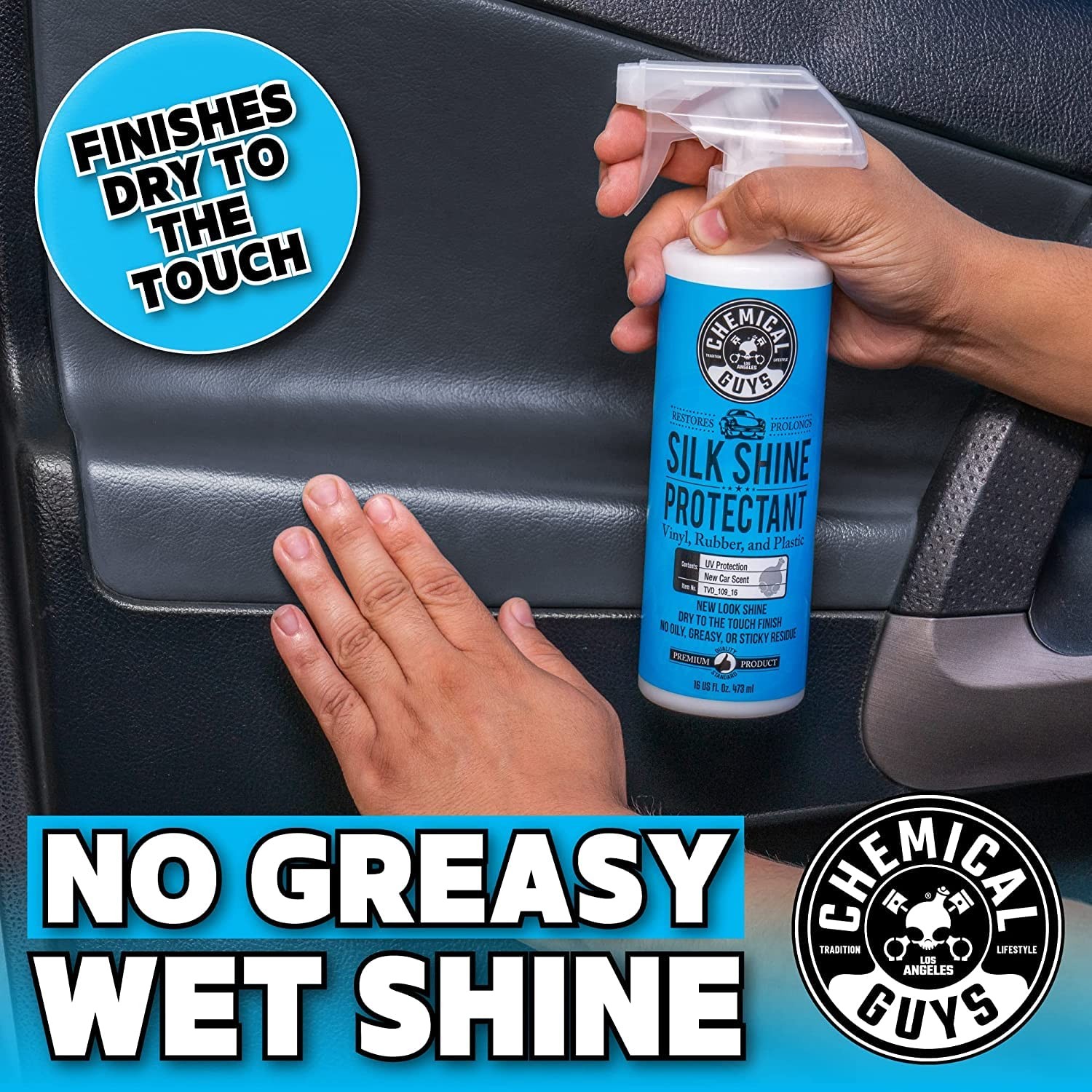 TVD 109 1602 Silk Shine Spray able Dry to The Touch Dressing and Protectant for