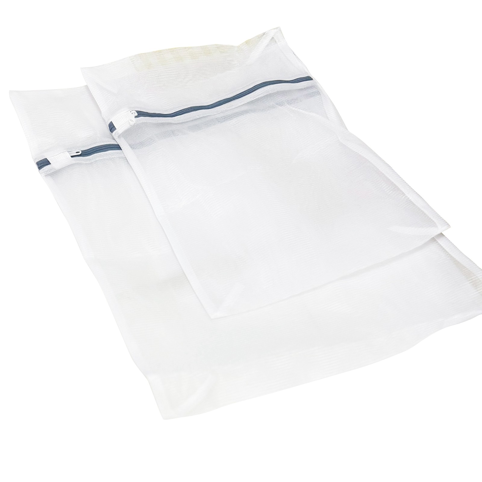 3PCS/Set Mesh Laundry Wash Bags with Zipper Washing Net Underwear Delicates