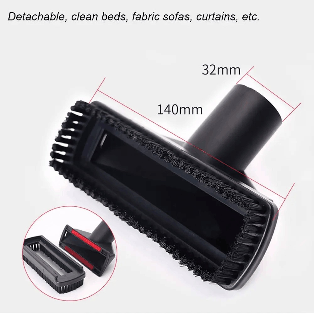 Household Cleaning Vacuum Attachments Crevice Tool Brush Nozzle Cleaner Kit