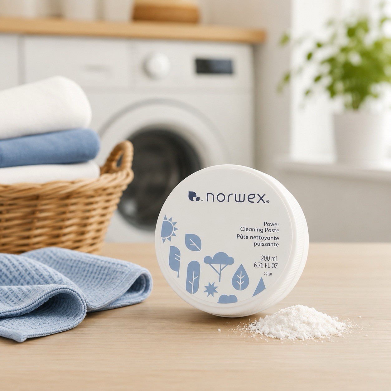 Norwex Power Cleaning Paste 200ml x 2 Pack Multi Surface Cleaner Stain Polish