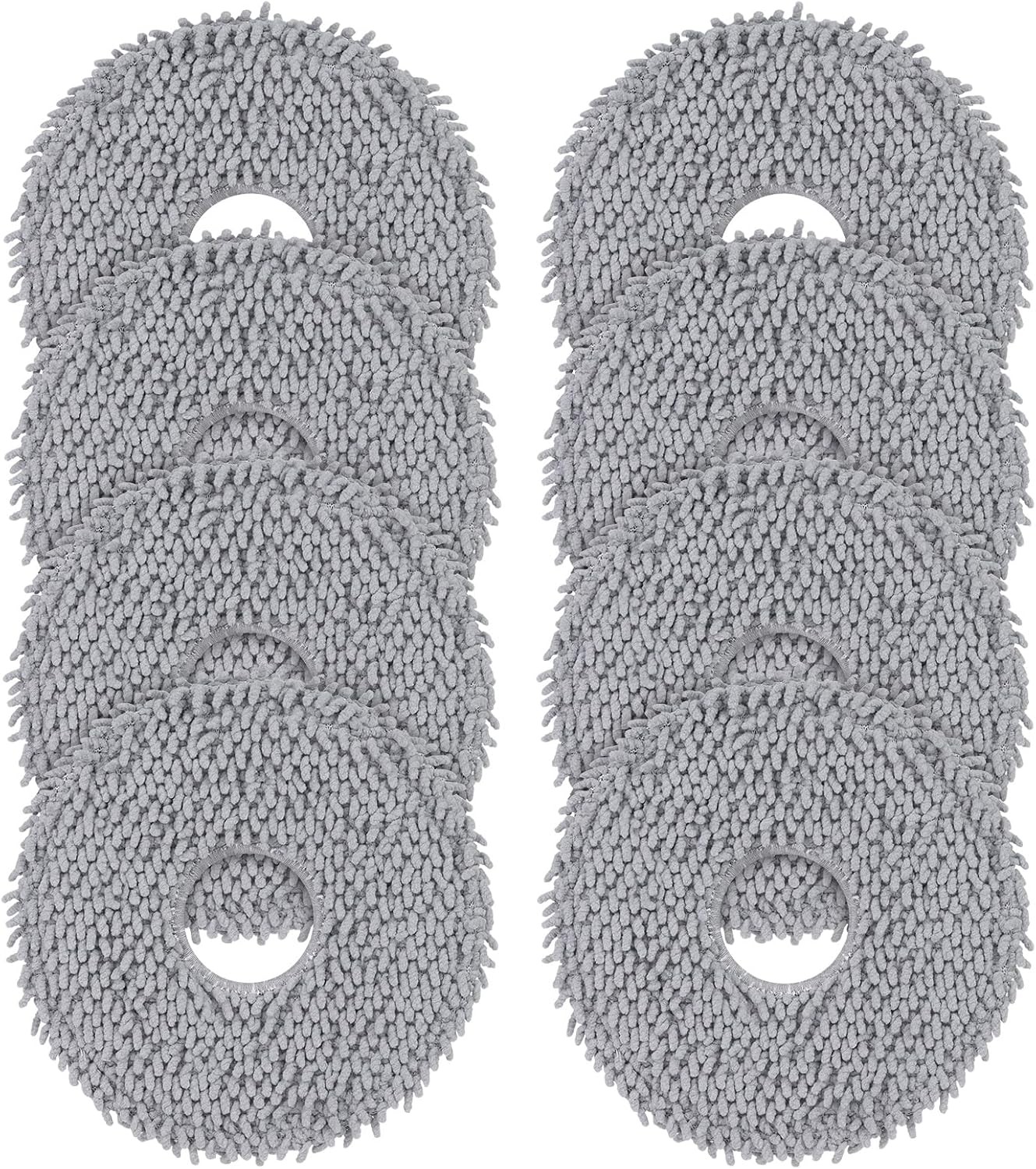 8 Pack Mop Cloths for Roborock Qrevo QV 35A 35S S5V Q Revo S Pro Master Plus