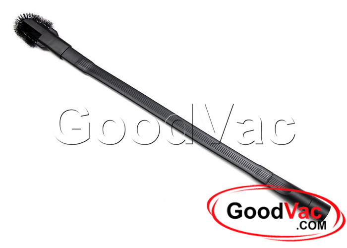 Flexible Long Reach 25″ Crevice Tool Vacuum Attachment with Detachable Brush