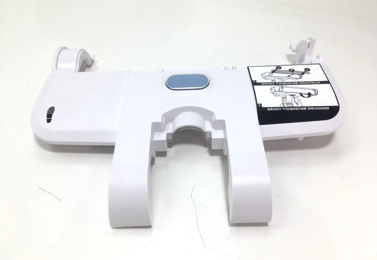 Shark WD201 WD200 AW201 TOP LID HOUSING COVER for Floor Nozzle Genuine OEM White