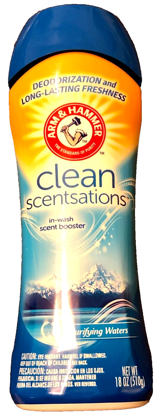 Arm & Hammer Clean Scentsations – In-Wash Scent Booster – Purifying Waters 18 OZ