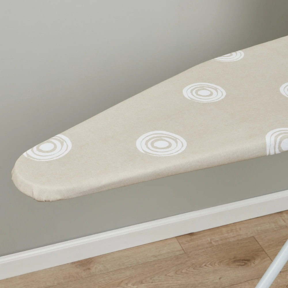 Mainstays T-Leg Ironing Board with Pad and Cover – 53″ x 14″, Adjustable Height