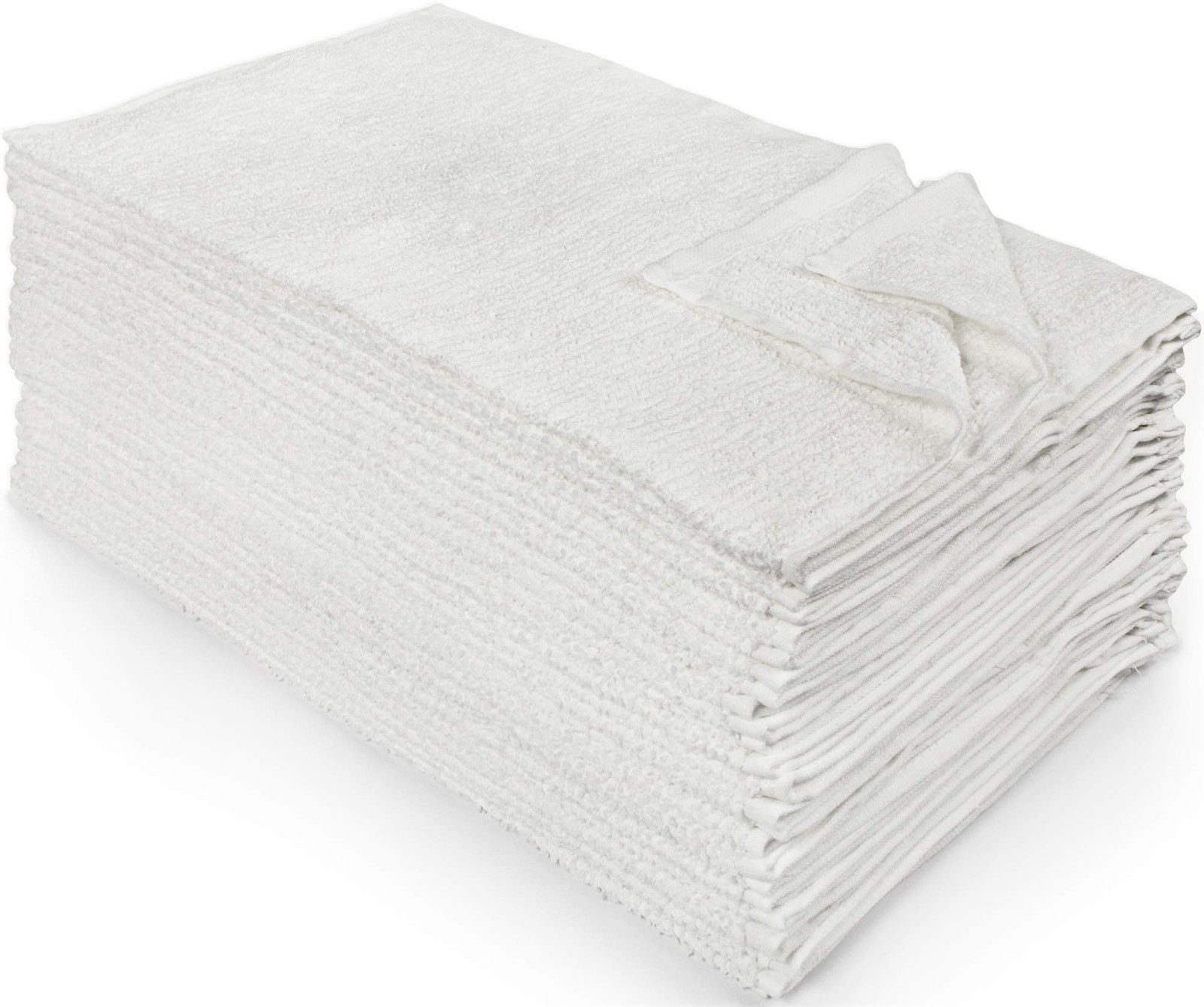 100% Cotton Ribbed Bar Mop Towels, Absorbent, Durable, & Versatile for Kitche…