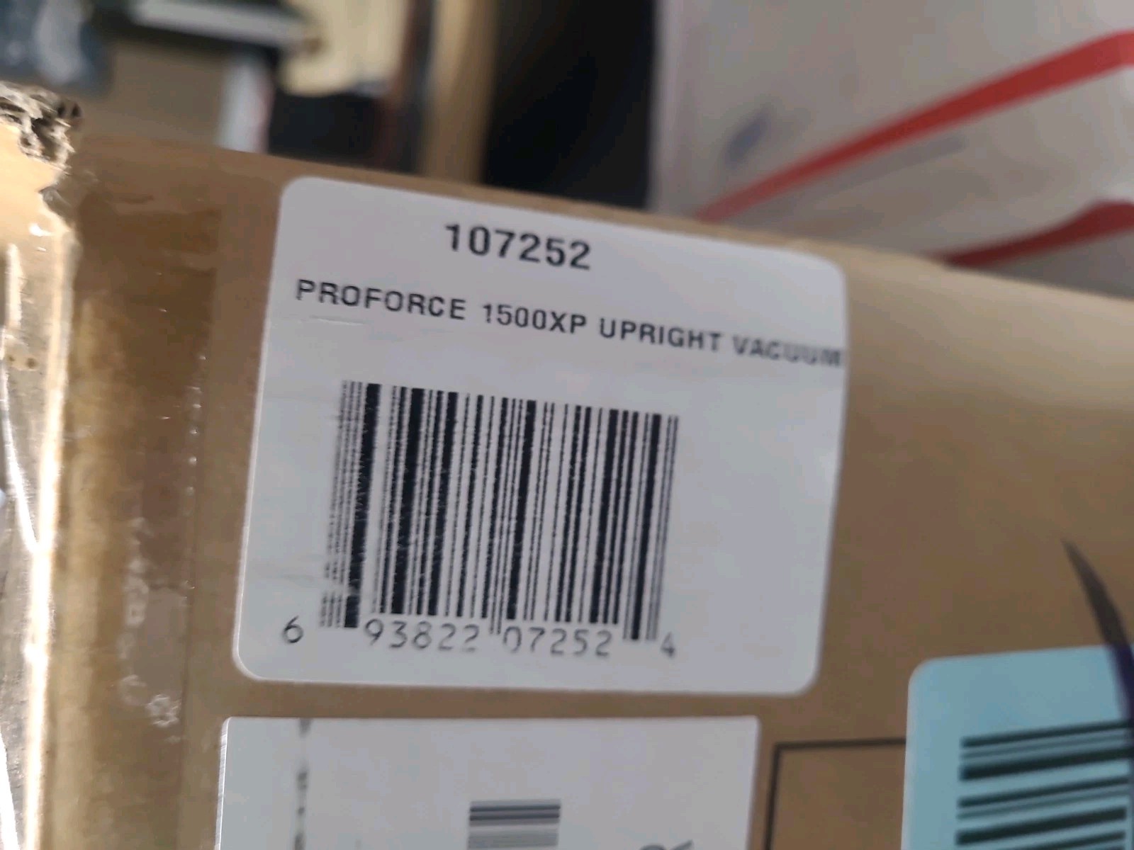 ProTeam ProForce 1500XP Bagged Upright Vacuum Cleaner w/ HEPA Commercial 107252