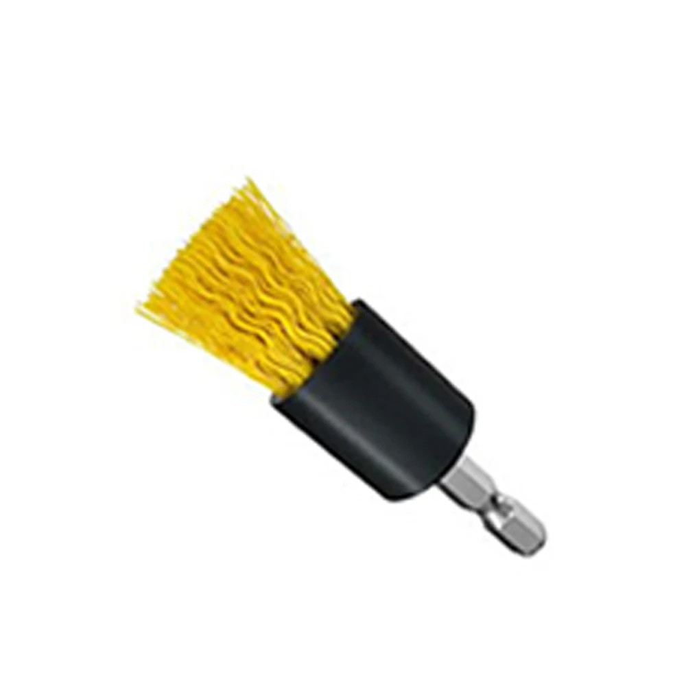 1/15 Pcsdrill Brush Attachments Set Power Scrubber Brush with Extend Long Attach