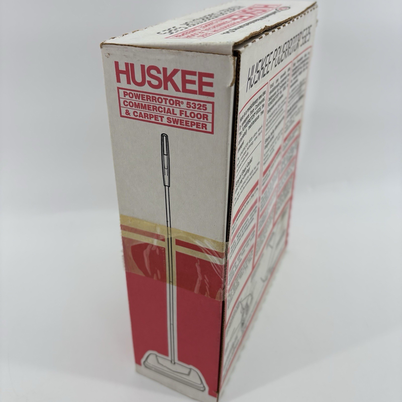 Continental Huskee Powerrotor Floor/Carpet Sweeper 5325 Brand New Factory Sealed