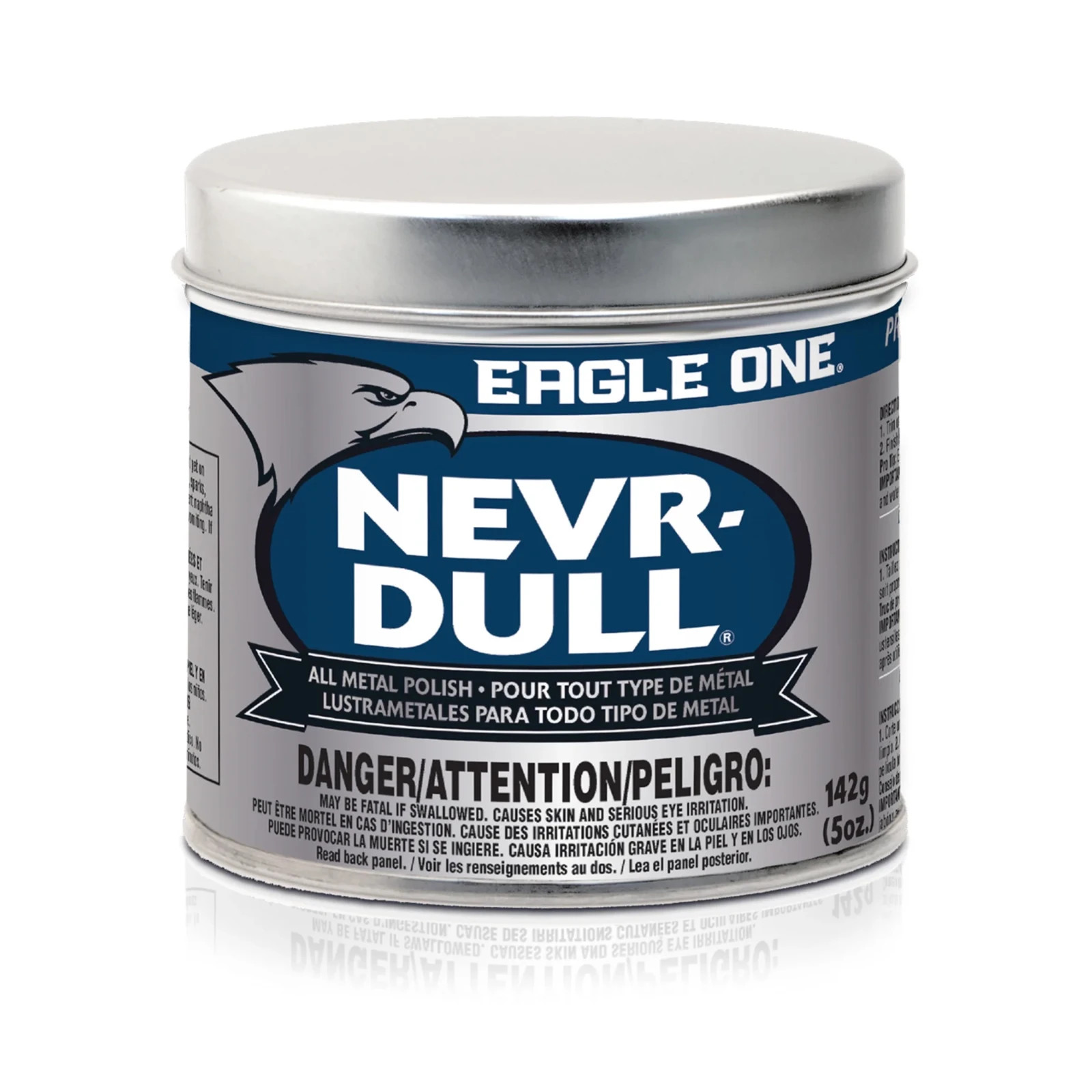 Eagle One Car Polish, Nevr-Dull Wadding Metal Polish, 5 Oz brand new