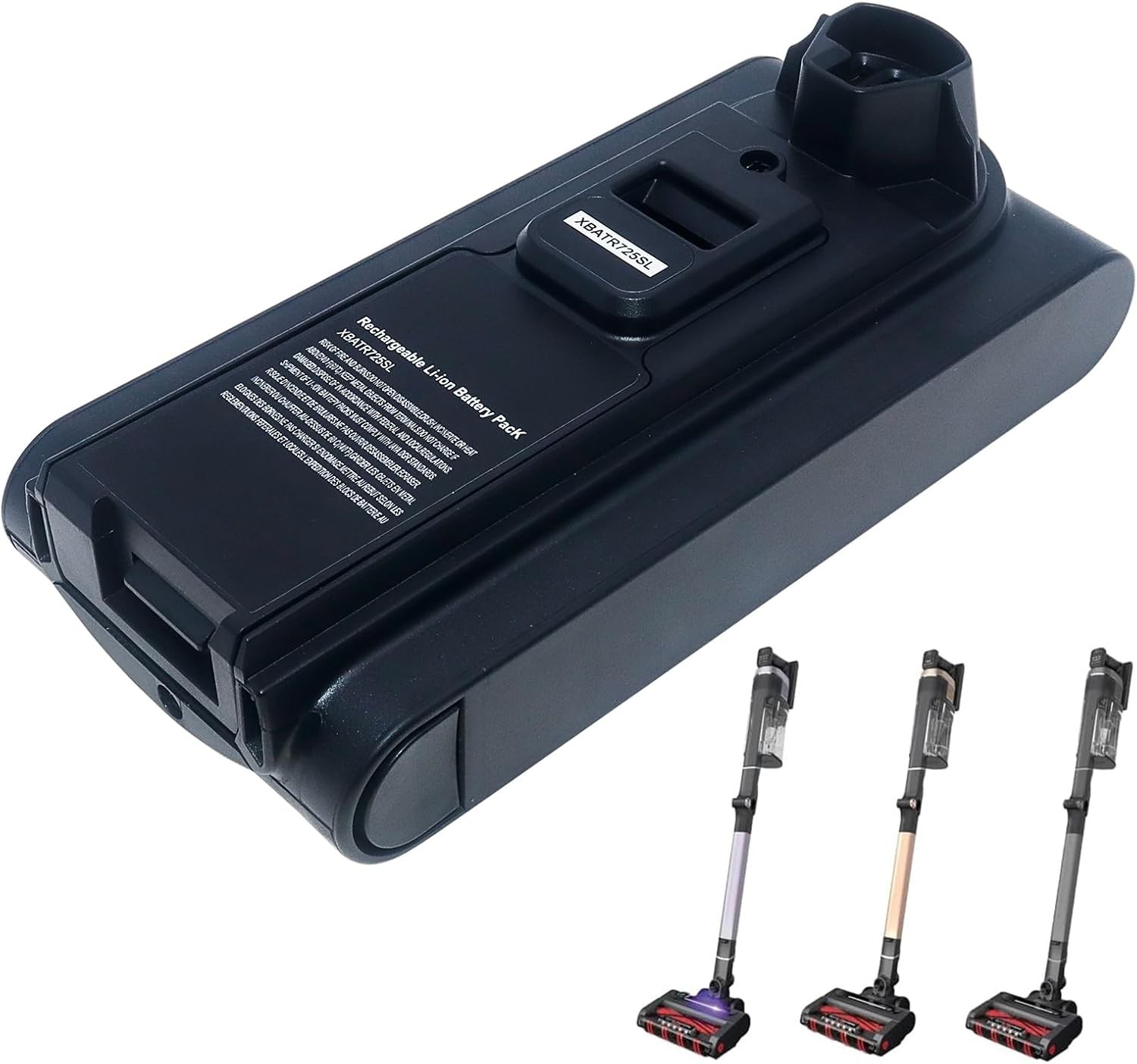 XBATR725SL Battery Replacement for IZ840H IZ862H UZ865H 1Z862HC UZ865HCCO Shark