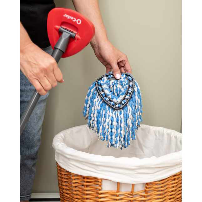 O-Cedar RinseClean Spin Mop With Bucket