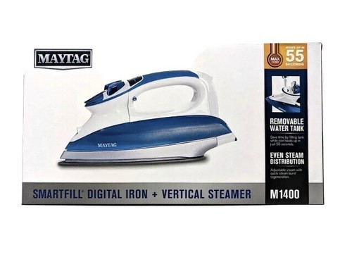 Maytag Digital Smart Steam Iron and Vertical Steamer Removable Tank Maytag Digit