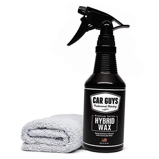 Hybrid Wax – Advanced Car Wax – Long Lasting and Easy to 18 Ounces w/ Towel