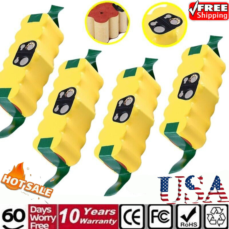 14.4 Volt Ni-MH Battery For iRobot Roomba 500 600 650 700 800 595 620 960 Series